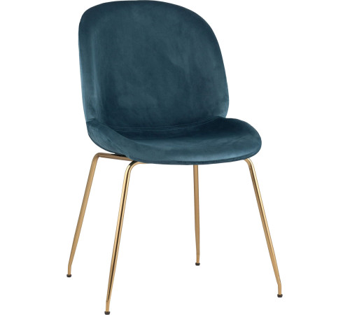 Стул Stool Group Турин 8329 бархат маренго/золото