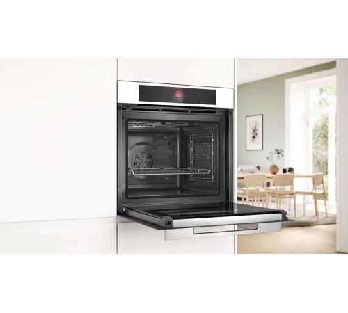 Электрический духовой шкаф Bosch Serie 8 HBG7721W1S