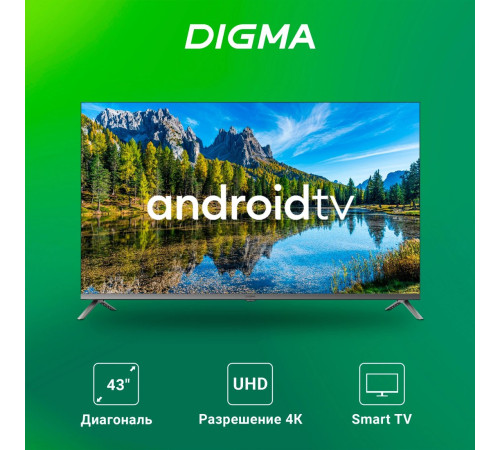 Телевизор Digma DM-LED43UBB41
