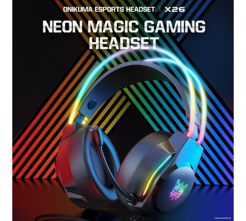 Наушники Onikuma X26 черный