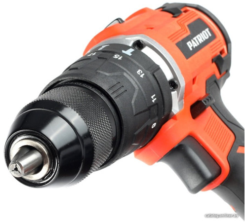 Ударная дрель-шуруповерт Patriot BR 210UES-h 180301555 с 2-мя АКБ, кейс