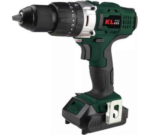 Ударная дрель-шуруповерт KLPRO KLDM18-50 с 2-мя АКБ, кейс