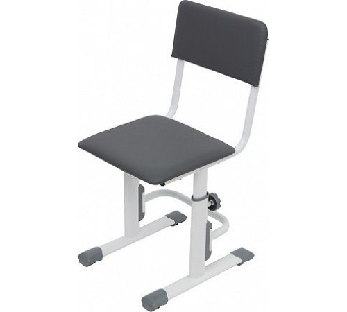 Ученический стул Polini Kids City/Smart L белый/серый