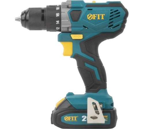 Дрель-шуруповерт FIT 79901 с 2-мя АКБ, кейс