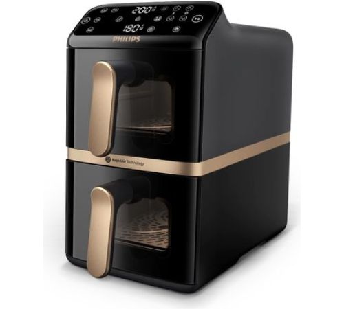 Аэрогриль аэрофритюрница Philips Ovi Stacked Dual Basket NA462/70