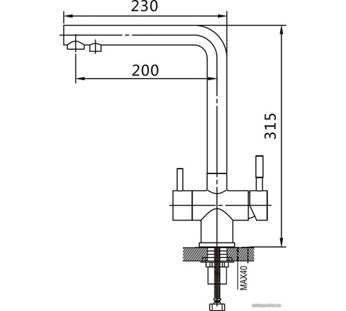 Смеситель Shevanik S468B