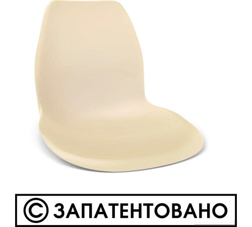 Стул Sheffilton SHT-ST29/S95-1 бежевый/черный муар