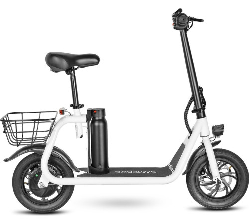 Электросамокат SameBike Comfort SB-C350 белый