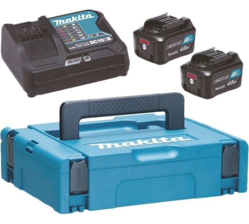 Аккумулятор с зарядным устройством Makita BL1041B + DC10SB 12В/4 Ah + 12В
