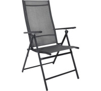 Кресло AksHome Catania серый/черный