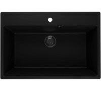 Кухонная мойка Ulgran Quartz Forte 760 уголь