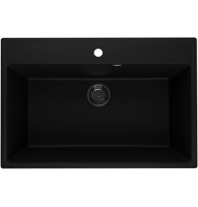 Кухонная мойка Ulgran Quartz Forte 760 уголь
