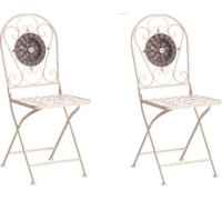 Стул TetChair Secret de Maison Vicenza 2 шт, белый/плитка калейдоскоп