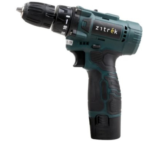 Дрель-шуруповерт Zitrek Green 12V Max 085-1016 с 2-мя АКБ