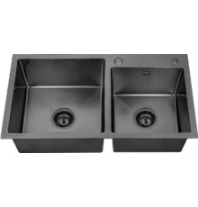 Кухонная мойка РМС MR-7843BL с корзиной и дозатором