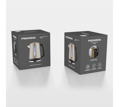 Электрический чайник Redmond Редмонд KM238 шампань