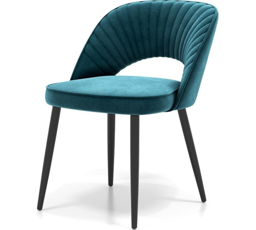 Стул Памир Новара F77 синий/черная опора