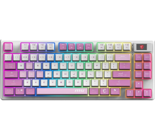 Клавиатура MSI Forge GK600 TKL Wireless Violet