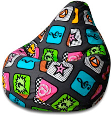 Кресло-мешок DreamBag 50068 XL, жаккард, planet