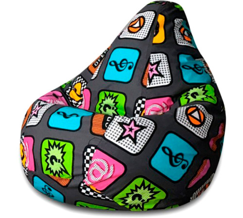 Кресло-мешок DreamBag 50068 XL, жаккард, planet