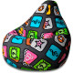 Кресло-мешок DreamBag 50068 XL, жаккард, planet