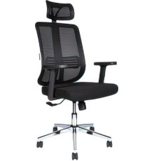 Офисное кресло Norden Tema Сhrome 2D 216A-Сhrome-2D-B-BB хром/черный