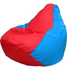 Кресло-мешок Flagman Груша Макси Г2.1-179 голубой/красный