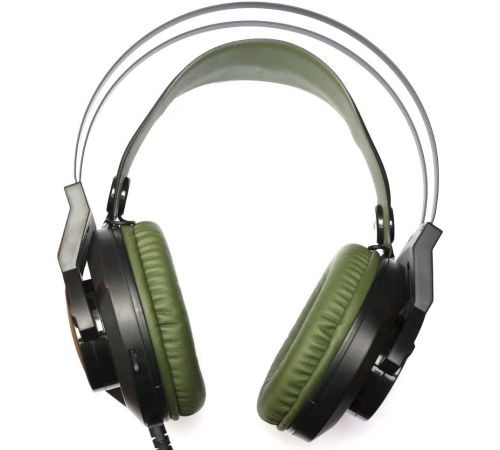 Наушники с микрофоном A4Tech Bloody J450 черный/зеленый