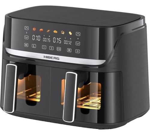 Аэрогриль аэрофритюрница Hiberg MGD 900 B