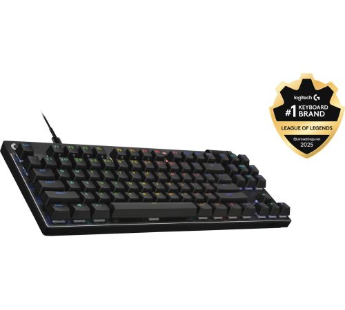 Клавиатура Logitech G Pro X TKL Rapid 920-013235 черный, нет кириллицы