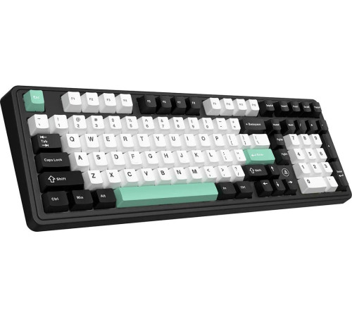 Клавиатура Ajazz AK980 V2 черный/белый/бирюзовый, Ajazz Flying Fish