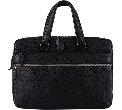 Мужская сумка Poshete 249-8193-8-BLK черный