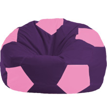 Кресло-мешок Flagman Мяч Стандарт М1.1-32 фиолетовый/розовый