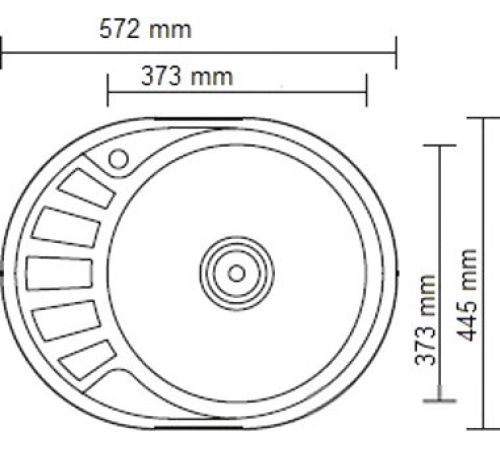 Кухонная мойка Ledeme L75745-R
