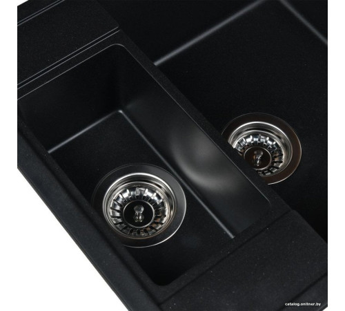 Кухонная мойка Wisent 580-25WQ с сифоном GER011