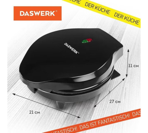 Вафельница Daswerk WM-7 455654