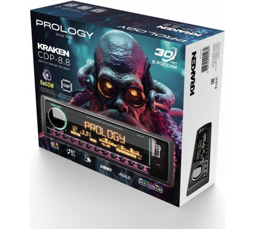 USB-магнитола Prology CDP-8.8 Kraken