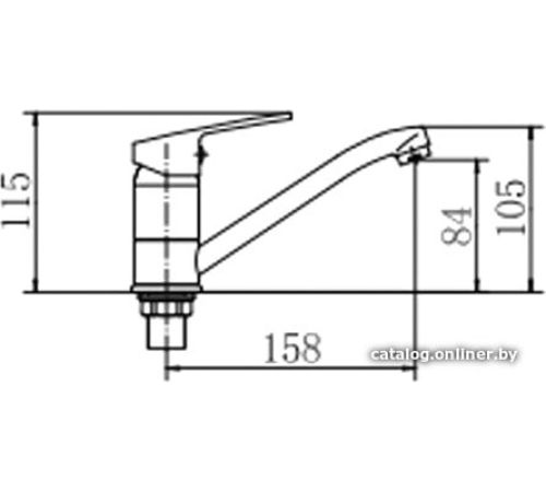 Смеситель Fashun A4516-2