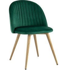 Стул Stool Group Лион Страйпс DC-69030G HLR-56 велюр зеленый