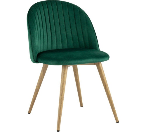 Стул Stool Group Лион Страйпс DC-69030G HLR-56 велюр зеленый