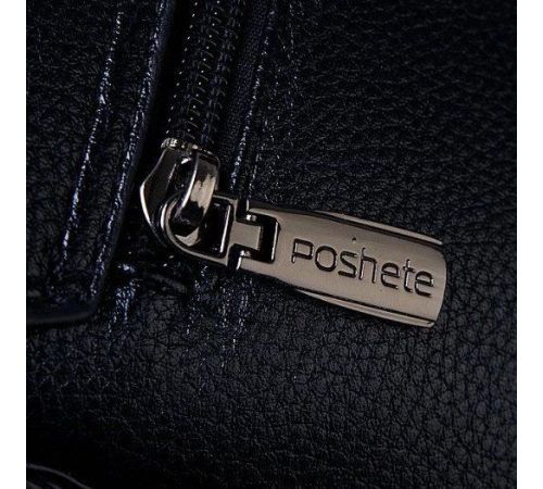 Мужская сумка Poshete 294-9936-3-BLK черный