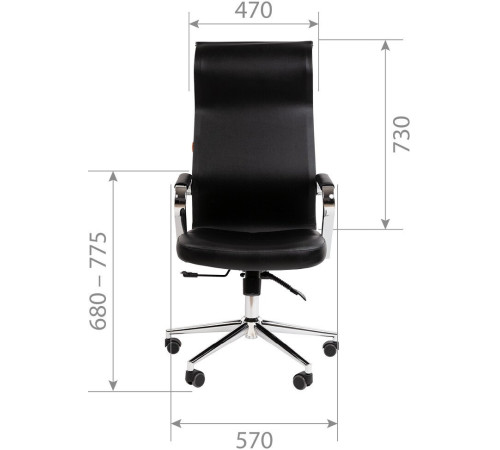 Офисное кресло CHAIRMAN 702 экопремиум бежевый