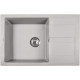Кухонная мойка ZorG Apollo 78 серый жемчуг