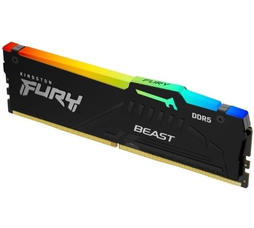 Оперативная память Kingston FURY Beast RGB 8ГБ DDR5 5200 МГц KF552C40BBA-8