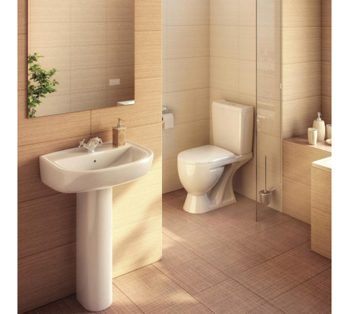 Унитаз Rosa Ресса белый