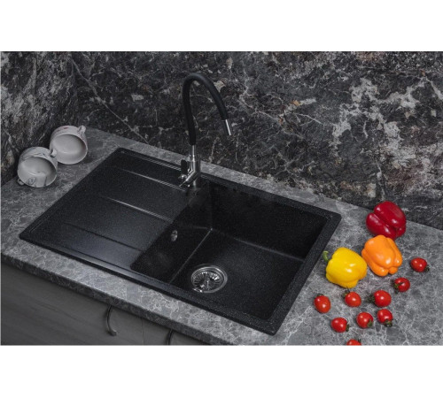 Кухонная мойка Marblan Magnum R черный