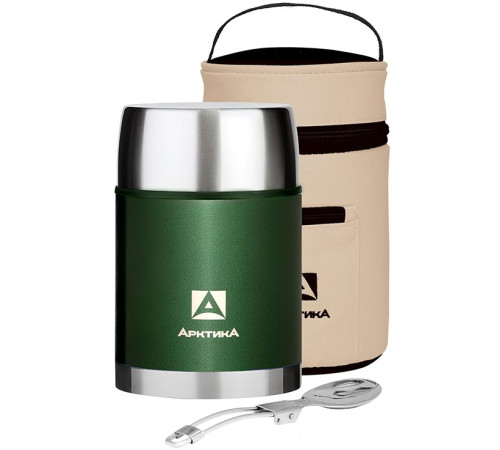 Термос для еды Арктика 306-800А 0.8л зеленый