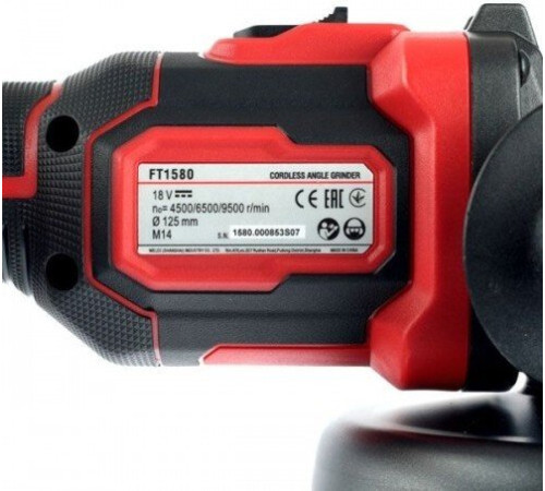 Угловая шлифмашина Felisatti FT15808 с 2-мя АКБ, кейс