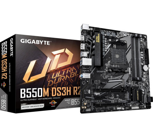 Материнская плата Gigabyte B550M DS3H R2