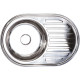 Кухонная мойка AKS Овальная 77x50 полированная